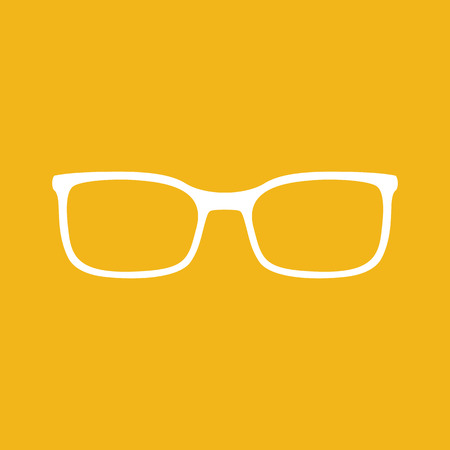 glasses icon - vector illustrationのイラスト素材