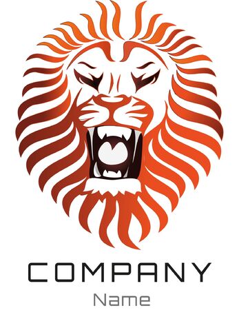 Logo The Lionのイラスト素材