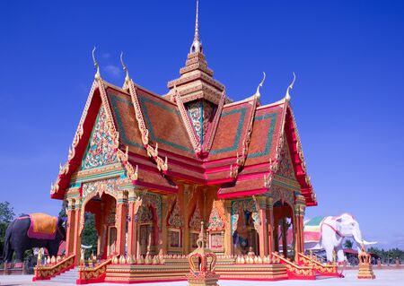 Church of Buddhism in Thailand is considered to be a Buddhist monk at the origin の写真素材