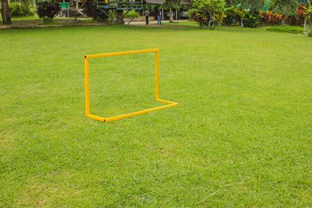 Playing football is a sport for all the well-known internationally の写真素材