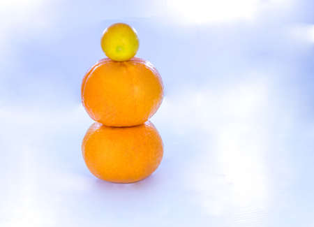 Orange  is fruits fresh and vitamin C の写真素材