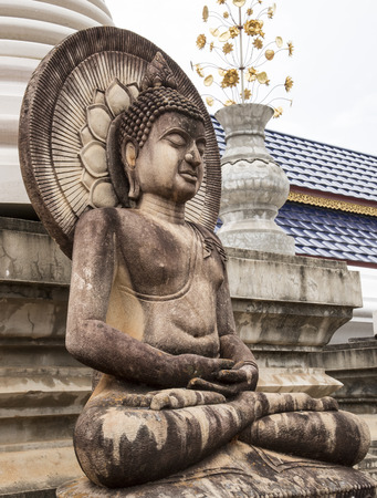 CHIANGMAI AUGUST 28, 2016 : Buddha in Wat Ban Den In Chiang Mai, Thailandのeditorial素材