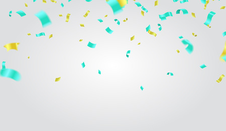 Abstract background with many falling tiny confetti pieces. vector backgroundのイラスト素材