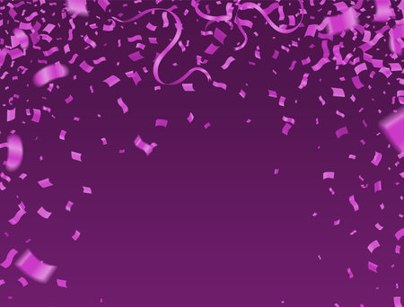 Celebration party banner with golden balloons and serpentine.のイラスト素材