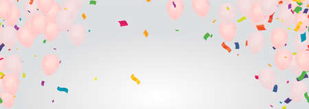 Happy Presidents Day with stars and ribbon. Script. Calligraphic design for print greetings card, sale banner, poster. Colorful Vector illustration Hand drawn text lettering USAのイラスト素材