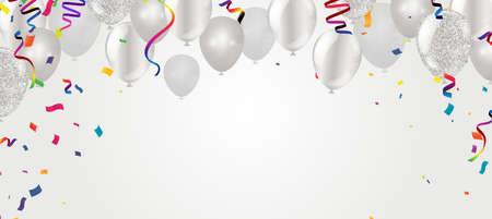 Norway Independence Day poster. Patriotic holiday. Norway balloonsのイラスト素材