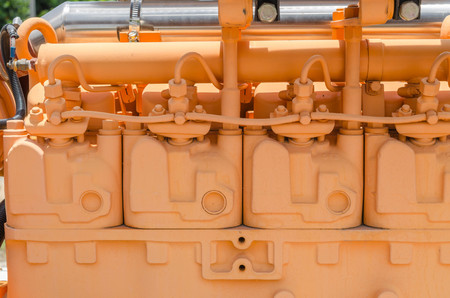 Diesel Engineの写真素材