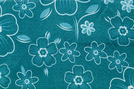 Fragment of colorful retro tapestry  Fragment of colorful retro tapestry textile pattern with floral ornament useful as backgroundの写真素材