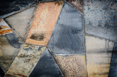 Background of stone wall texture photoの写真素材