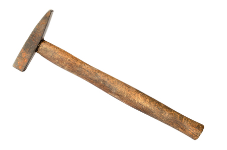 hammer isolated on white background.の写真素材