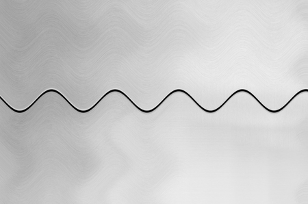 Stainless steel textureの写真素材