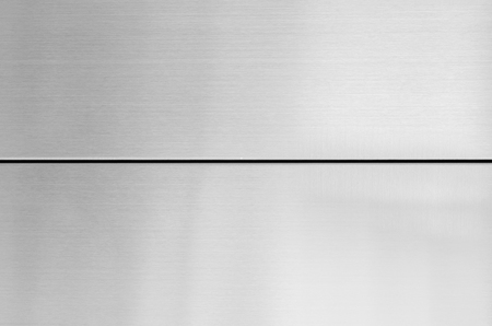 Stainless steel textureの写真素材