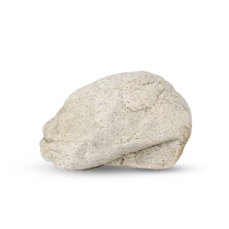 stones isolated on white background. Natural mineralsの写真素材