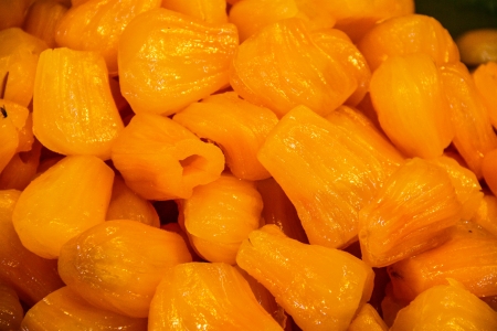 Food staples canned include jelliesの写真素材