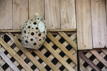 grunge wood wall textureの写真素材