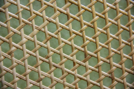 view the bottom of a basketの写真素材