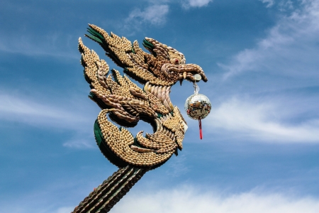 swan in name of an important custom in southern Thailand Thailand workの写真素材