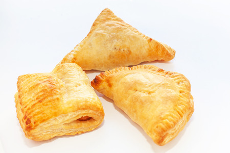 Many bakeries on a white background.の写真素材