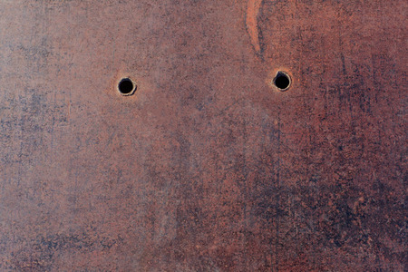 Red rusted iron backgroundの写真素材