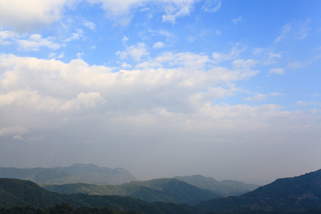 
Sky Mountain View in the eveningの写真素材