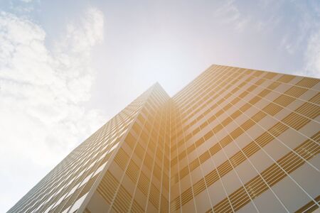 Building and skyの写真素材