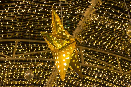 The light is a little star.の写真素材