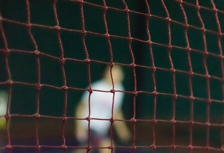 Badminton court Badminton tournament Net lightの写真素材