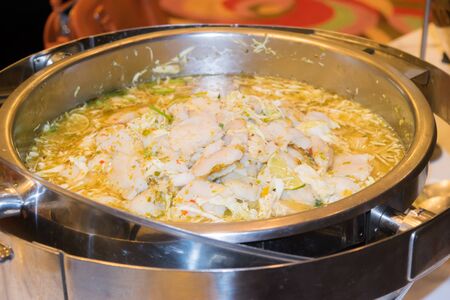 Feast in party Food and buffet dinnerの写真素材