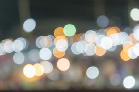 Bokeh of Lightの写真素材
