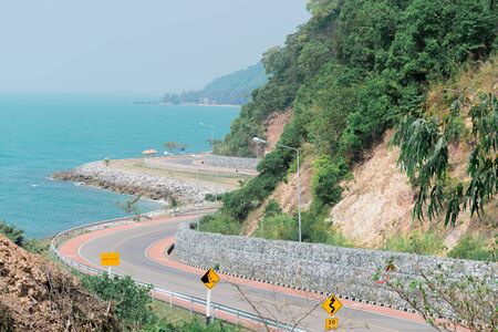 Travel Noen nangphaya view point Kung Wiman Beach Chanthaburi Thailandの写真素材