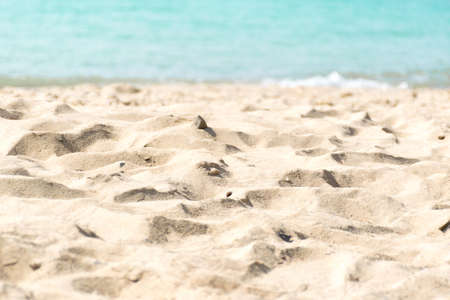 Sea and beach in summer with a holiday.の写真素材