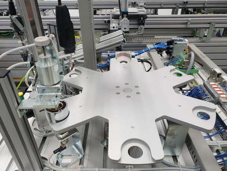 Lab automation science laboratory in the hospital