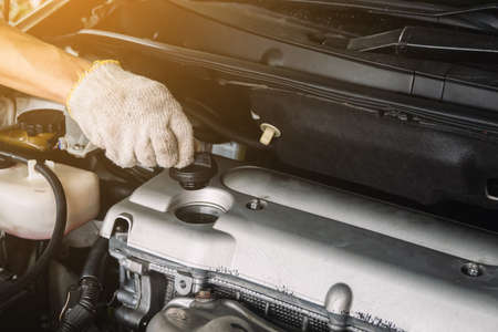 Auto mechanic Repair maintenance and car inspection