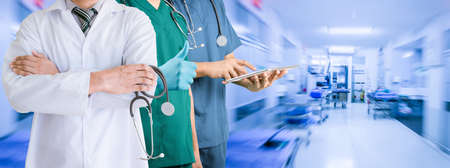 Team of doctor medical in hospital Healthcare and medicine concept.の写真素材