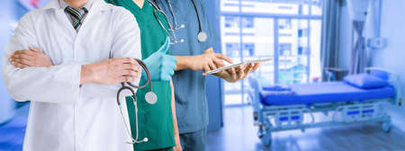 Team of doctor medical in hospital Healthcare and medicine concept.の写真素材
