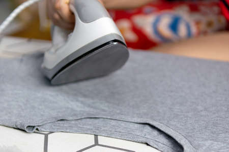 clothes iron make the clothes smooth and beautiful
