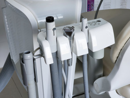 Medical concept dental equipment in the hospitalの写真素材