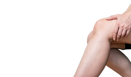 bones, osteoarthritis Knee inflammation, knee arthritis diseaseの写真素材