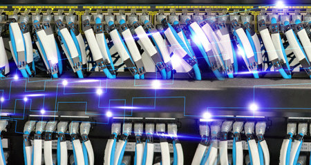 Network system Concept of server and LAN communication