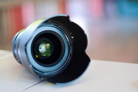 DSLR camera lens concept photography and photographerの写真素材