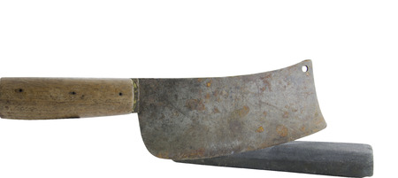 big cleaver is on hone