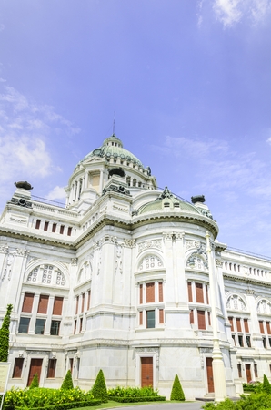 Ananta Samakom Throne Hall in Bangkok, Thailandのeditorial素材