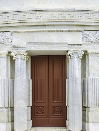architectural details that taken at Ananta Samakom Throne Hall in Bangkok, Thailandのeditorial素材