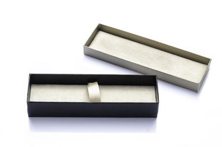 Pen boxes isolated on white backgroundの写真素材