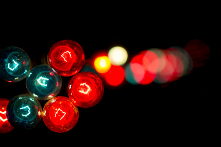 Bokeh light vintage abstract background, bokeh light, bokeh backgroundの写真素材