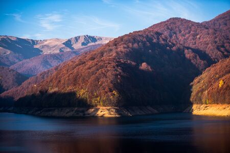 Mountain lakeの写真素材