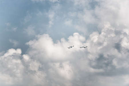 Beautiful cloudsの写真素材
