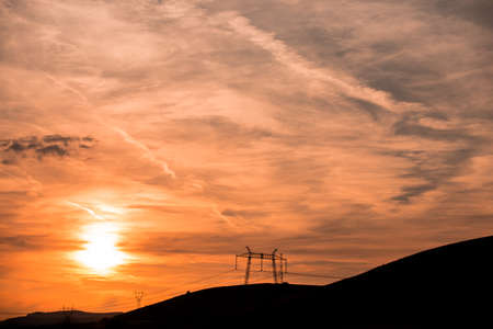 Electric sunset