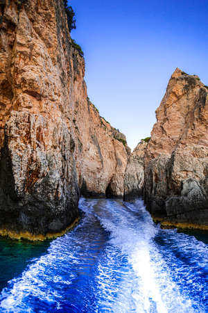 Sea landscape in greeceの写真素材