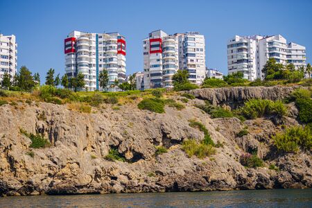 Coastline in Antalya, Turkeyの写真素材